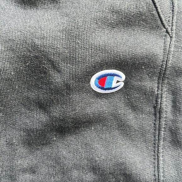 Champion  power blend joggers  Black Sweatpants  elastic drawstring waist Size S - Picture 3 of 16